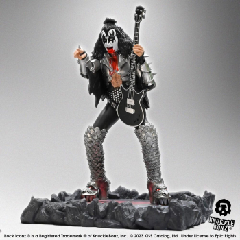 The Demon (Destroyer World Tour 1976) Statue 1:9 Rock Iconz, KISS, 22 cm
