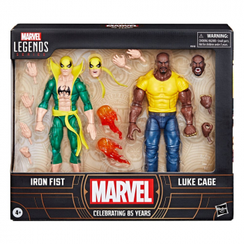 Iron Fist & Luke Cage Actionfiguren Marvel Legends 85th Anniversary, 15 cm
