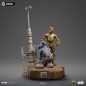 Preview: C-3PO & R2-D2 Statue 1/10 Art Scale Deluxe, Star Wars: Episode IV, 31 cm