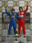 Preview: Alain Prost & Ayrton Senna (The Last Podium) Statue 1/10 Art Scale Deluxe, 27 cm