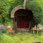 Preview: Bag End on the Hill Diorama Limited Edition, Der Herr der Ringe, 58 cm