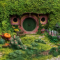 Preview: Bag End on the Hill Diorama Limited Edition, Der Herr der Ringe, 58 cm