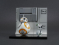 Preview: BB-8 & D-O Modellbausatz