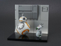 Preview: BB-8 & D-O Modellbausatz