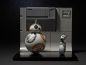 Preview: BB-8 & D-O Modellbausatz