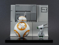 Preview: BB-8 & D-O Modellbausatz