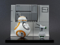 Preview: BB-8 & D-O Modellbausatz