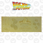 Preview: Biff Tannen Museum Ticket (gold plated), Back to the Future Part II