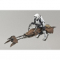 Preview: Scout Trooper & Speeder Bike 1:12, Star Wars Modellbausatz von Bandai