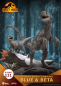 Preview: Blue & Beta Diorama D-Stage, Jurassic World: Ein neues Zeitalter, 13 cm