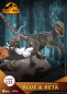 Preview: Blue & Beta Diorama D-Stage, Jurassic World: Ein neues Zeitalter, 13 cm