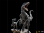 Preview: Blue and Beta Statue 1:10 Art Scale Deluxe, Jurassic World: Ein neues Zeitalter, 20 cm