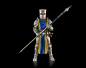 Preview: The Blue Shield (Deluxe Knight Builder Kit 3) Actionfigur, Mythic Legions: Ashes of Agbendor, 15 cm