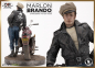 Preview: Marlon Brando with Bike Statue 1/6 Old & Rare, The Wild One, 34 cm