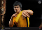 Preview: Bruce Lee Statue 1/4 50th Anniversary Tribute, 55 cm