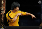 Preview: Bruce Lee Statue 1/4 50th Anniversary Tribute, 55 cm