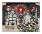 Preview: Black and White First Turtles (Mirage Comics) Actionfiguren, Teenage Mutant Ninja Turtles, 18 cm