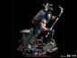 Preview: Casey Jones Statue Art Scale 1:10 Battle Diorama Series, Teenage Mutant Ninja Turtles, 19 cm