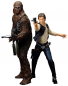 Preview: Chewie & Han ArtFX+ Statues