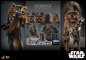 Preview: Chewbacca & Disassembled C-3PO Actionfigur 1:6 Movie Masterpiece Series, Star Wars: Episode V, 36 cm