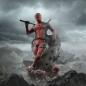 Preview: Deadpool Statue 1:10 Art Scale, Deadpool & Wolverine, 21 cm