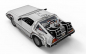 Preview: DeLorean Time Machine 3D-Puzzle, Zurück in die Zukunft, 35 cm