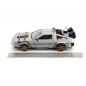 Preview: DeLorean (Railroad Wheels) Time Machine Diecast Model 1/24 Hollywood Rides, Back to the Future Part III