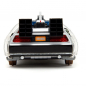 Preview: DeLorean (Railroad Wheels) Time Machine Diecast Model 1/24 Hollywood Rides, Back to the Future Part III