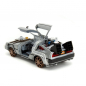 Preview: DeLorean (Railroad Wheels) Time Machine Diecast Model 1/24 Hollywood Rides, Back to the Future Part III