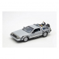 Preview: 81er DeLorean LK Coupe Fly Wheel DieCast-Modell 1:24, Zurück in die Zukunft II, 18 cm