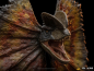 Preview: Dilophosaurus Statue 1:10 Art Scale, Jurassic World: Ein neues Zeitalter, 13 cm