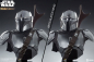 Preview: Din Djarin Life-Size Bust Sideshow, Star Wars: The Mandalorian, 86 cm