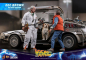 Preview: Doc Brown (Deluxe Ver.) Actionfigur 1:6 Movie Masterpiece Series, Zurück in die Zukunft, 30 cm