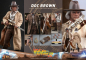 Preview: Doc Brown Actionfigur 1:6 Movie Masterpiece Series, Zurück in die Zukunft III, 32 cm