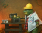 Preview: Ultimate Earl Sinclair (WESAYSO) Actionfigur, Die Dinos, 18 cm