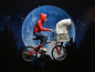 Preview: Elliott & E.T. on Bicycle Action Figure 40th Anniversary, E.T. the Extra-Terrestrial, 13 cm