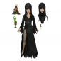 Preview: Elvira Retro-Actionfigur, Elvira - Herrscherin der Dunkelheit, 20 cm