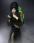 Preview: Elvira Retro-Actionfigur, Elvira - Herrscherin der Dunkelheit, 20 cm