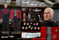 Preview: Captain Jean-Luc Picard (Standard Edition) Actionfigur 1:6, Star Trek: The Next Generation, 30 cm