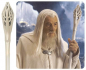 Preview: Gandalf der Weiße Zauberstab 1:1 Replik, Herr der Ringe, 183 cm