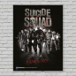 Preview: Suicide Squad Glass Poster