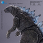 Preview: Godzilla (Translucent Ver.) Actionfigur Exquisite Basic, Godzilla (2014), 16 cm