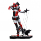 Preview: Harley Quinn Statue 1/10 Red, White & Black by Emanuela Lupacchino, DC Comics, 18 cm