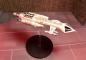 Preview: MK IX Hawk Warship Modell Wargames Special Edition, Mondbasis Alpha 1, 21 cm