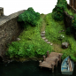Preview: Hobbiton Mill & Bridge Diorama, The Hobbit: An Unexpected Journey, 31 cm