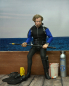 Preview: Matt Hooper (Shark Cage) Retro Action Figure, Jaws, 20 cm