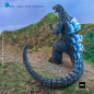 Preview: Heat Ray Godzilla (Hokkaido Ver.) Actionfigur Exquisite Basic, Godzilla - Duell der Megasaurier (1991), 18 cm