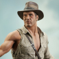 Preview: Indiana Jones Statue Gallery Deluxe, Indiana Jones und der Tempel des Todes, 28 cm