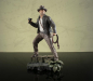 Preview: Indiana Jones Statue 1:7 Premier Collection, Indiana Jones und der Tempel des Todes, 28 cm