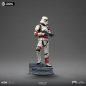 Preview: Night Trooper Statue 1:10 Art Scale, Star Wars: Ahsoka, 21 cm